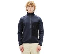 The Mountain Studio Techno Grid Fleece T-Neck M - felpa in pile - uomo M Dark Blue man