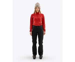The Mountain Studio W Light Tech Fleece Half Zip Equestrian Red M