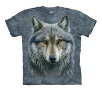 The Mountain Warrior Wolf - Maglietta da uomo - blu - L