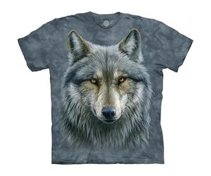 The Mountain Warrior Wolf - Maglietta da uomo - blu - L