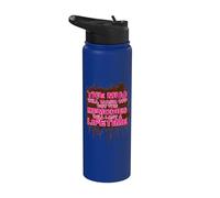 The mud will wash off Muddy Race fango Mud Run Stainless Steel Insulated Water Bottle