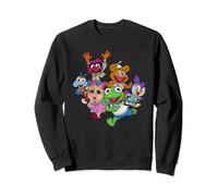 The Muppets Muppet Babies Colour Group Felpa