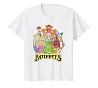 The Muppets Show Characters Maglietta, Bambini, Bianco, 6 anni