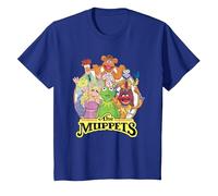 The Muppets Show Characters Maglietta, Bambini, Blu Reale, 12 anni