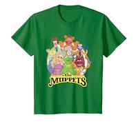 The Muppets Show Characters Maglietta, Bambini, Verde Mela, 10 anni