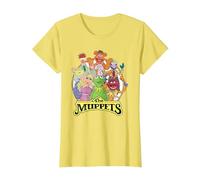 The Muppets Show Characters Maglietta, Donna, Limone, XXL