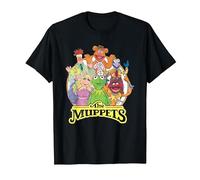 The Muppets Show Characters Maglietta, Uomo, Nero, XL
