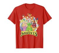 The Muppets Show Characters Maglietta, Uomo, Rosso, 3XL