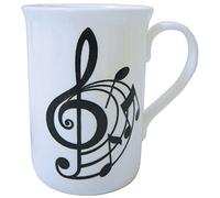 The Music Gifts Company Spirale Treble Clef Bone China Mug