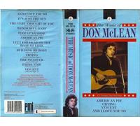 The Music Of Don Mclean [VHS]