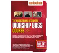 The Musicademy Beginners Worship Bass Course Box Set Volumes 1-3
