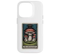 The Mycologist Tarot Card Cottagecore Foraging Fungo Custodia per iPhone 14 Pro
