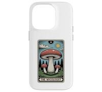The Mycologist Tarot Card Cottagecore Foraging Fungo Custodia per iPhone 14 Pro
