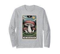 The Mycologist Tarot Card Cottagecore Foraging Fungo Maglia a Manica
