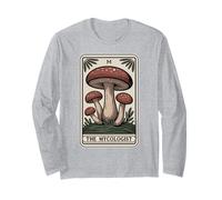 The Mycologist Tarot Card Cottagecore Foraging Fungo Maglia a Manica