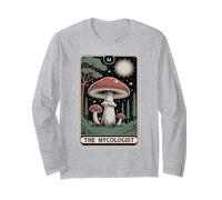 The Mycologist Tarot Card Cottagecore Foraging Fungo Maglia a Manica