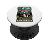 The Mycologist Tarot Card Cottagecore Foraging Fungo PopSockets PopGrip Adesivo