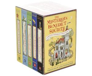 The Mysterious Benedict Society Paperback Boxed Set - Complete Series by Trenton Lee Stewart