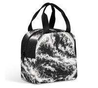 The Mysterious Burning of The Sun, borsa per il pranzo per donne e uomini, borsa termica portatile con manico, a prova di perdite, riutilizzabile, per lavoro, picnic, viaggi