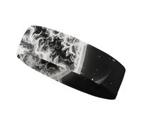 The Mysterious Burning of The Sun, fascia sportiva per donne e uomini, adatta a tutte le dimensioni della testa, ultra assorbente e antiscivolo, per corsa, yoga, palestra