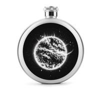 The Mysterious Burning of The Sun - Fiaschetta per liquore, in acciaio inox, a tenuta stagna, portatile, per esterni, campeggio, viaggi, regali