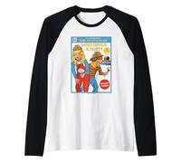 The Mystery Of Sarcastic Retro Vintage Funny Adult Humor Maglia con Maniche Raglan