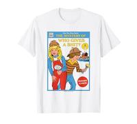 The Mystery Of Sarcastic Retro Vintage Funny Adult Humor Maglietta
