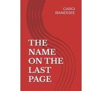 The Name on the Last page