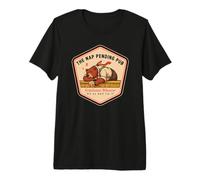 The Nap Pending Pub Funny Sleepy Bear Beer Lover Pensionamento Maglietta Premium