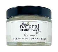 The Natural Deodorant Co, Detergente deodorante per uomo 55 g, senza alluminio, senza plastica, protezione per tutto il giorno
