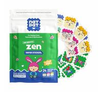 The Natural Patch Co. Adesivi ZenPatch per lenire gli spiriti per bambini e adulti (confezione da 24) - Il cerotto naturale - Senza droghe, supporto dell'umore per il rilassamento