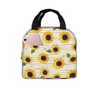 The Nature Wildlands Activities Pattern Print Lunch Box Insulated Adults Lunch Bag Lunch Tote for Work/Office/Picnic/Beach/Travel-LUMO134