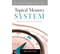 The Navigators Topical Memory System Accessory Card Set (Tascabile)
