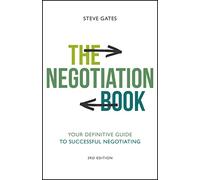 Steve Gates The Negotiation Book (Tascabile)
