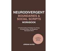 The Neurodivergent Boundaries & Social Scripts Workbook: Practical Tools for Autistic & ADHD Adults to Stop People-Pleasing, Protect Social Energy, and Recover from Burnout