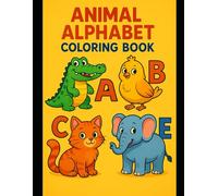 The New Animal Alphabet Coloring Book