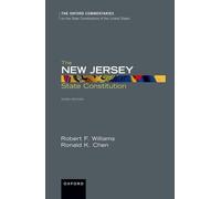 The New Jersey State Constitution-Williams, Robert F.-Copertina rigida