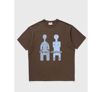 The New Originals 2 FIGURES TEE men Shortsleeves brown in taglia:L