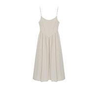 The New Society - Lippia Dress - - Dresses - Donna - Beige - S