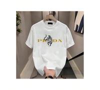 The new summer T-shirt for men from the USA features patterns and short sleeves, made of pure cotton, offering softness and comfort, making it an ideal gift choice. KOMFORT UND SICHERHEIT - Dieses Kin