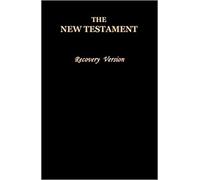 The New Testament: Recovery Version, Black