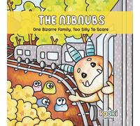 The NibNubs: 40 Pages of Cute and Silly Monster Scenes for Stress Relief, Relaxation, and Creative Fun for kids,teens and adults
