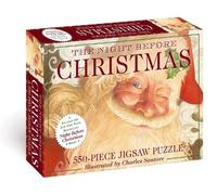 The Night Before Christmas: 550-Piece Jigsaw Puzzle and Book