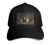 The Night Watch di Rembrandt Cappello da Baseball Icona Moda Borsa da Spiaggia Cappelli da Sole per Donne Uomini
