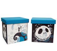 The Nightmare Before Christmas Disney Jack & Sally Storage Bins | Set of 2