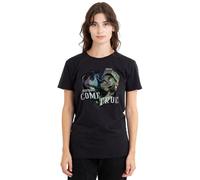 The Nightmare Before Christmas Disney The Nightmare Before Christmas Nightmares Come True Ladies T Shirt, Black T-Shirt Donna (Pacco da 1)