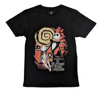 The Nightmare Before Christmas Ghosts ufficiale Uomo maglietta unisex