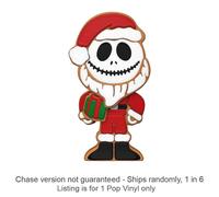 The Nightmare Before Christmas Gingerbread Santa Jack Skellington Soda Vinyl