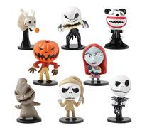 The Nightmare Before Christmas Jack Sally Bau Bau Film Action Figure 8pcs ✨