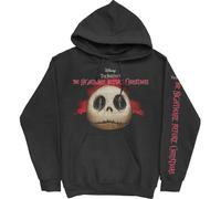 The Nightmare Before Christmas Jack Skull Eyes autorizzato Felpa con Cappuccio